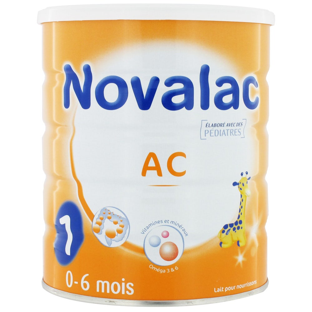 Novalac Lait En Poudre Ac 1 0-6 Mois 800g
