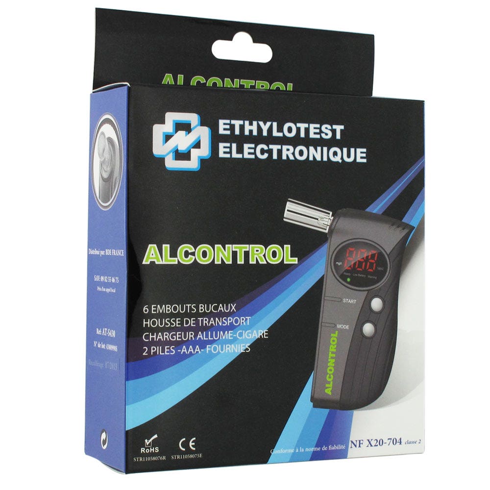 Pharmacie Ethylotest Electronique Alcontrol