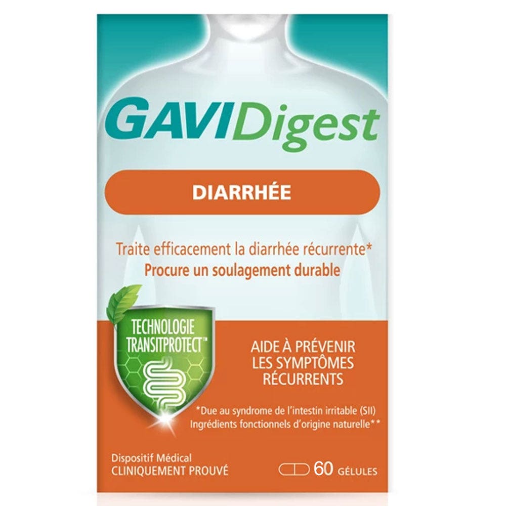 Gaviscon Gavidigest Diarrhée 60 Gélules