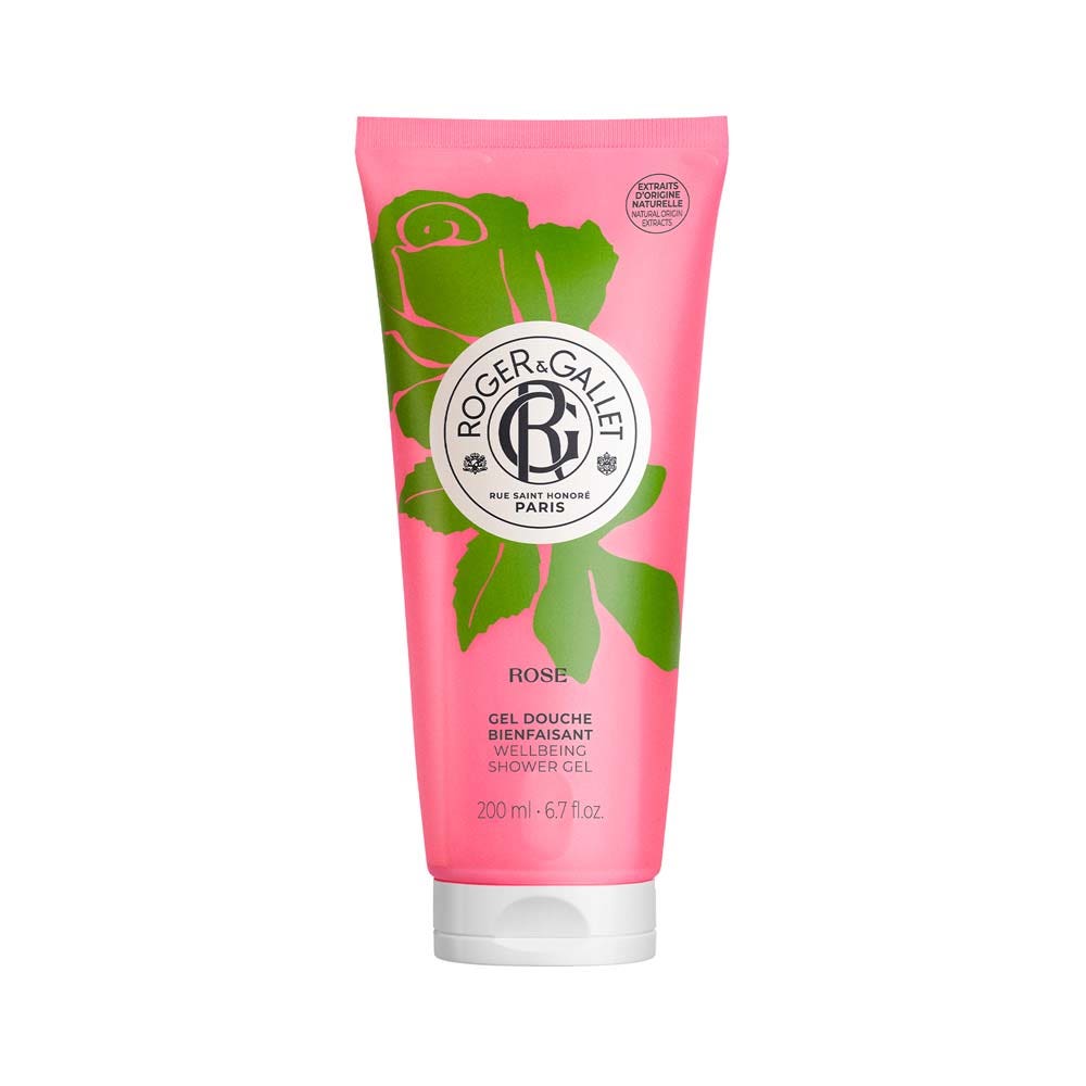 Gel Douche Hydratant Apaisant Rose 200ml Roger & Gallet