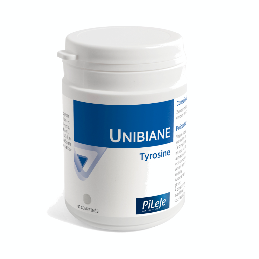 Pileje Unibiane Tyrosine 60 comprimés