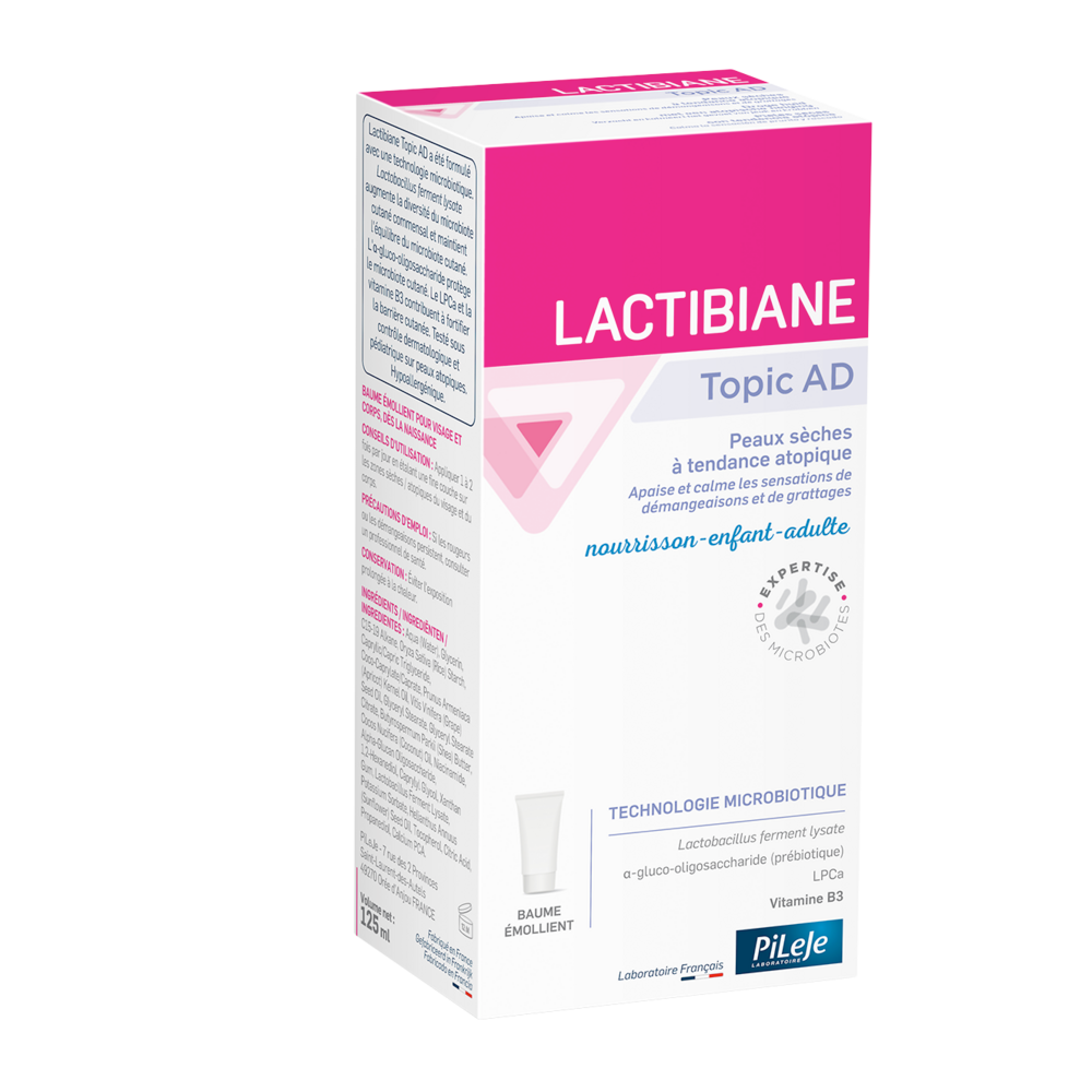 Topic Ad Lactibiane Peaux A Tendance Atopique 125ml Pileje