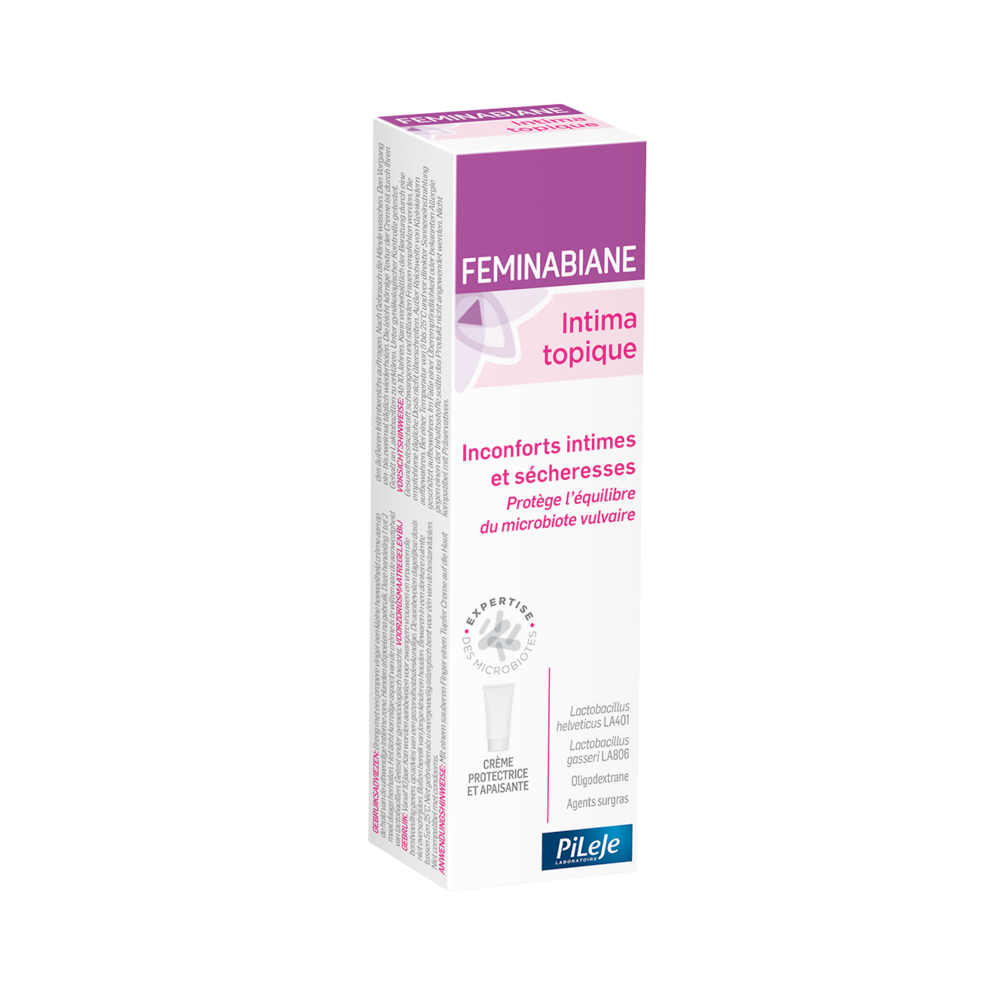 Pileje Feminabiane Intima Topique Crème Inconforts Intimes et Sécheresses 15ml
