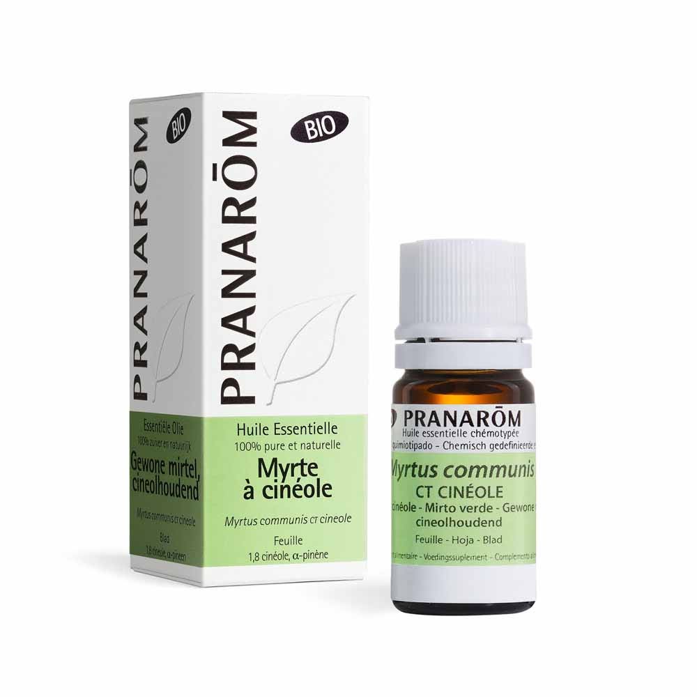 Pranarôm Les Huiles Essentielles Huile Essentielle Myrte A Cineole Feuille 5 ml
