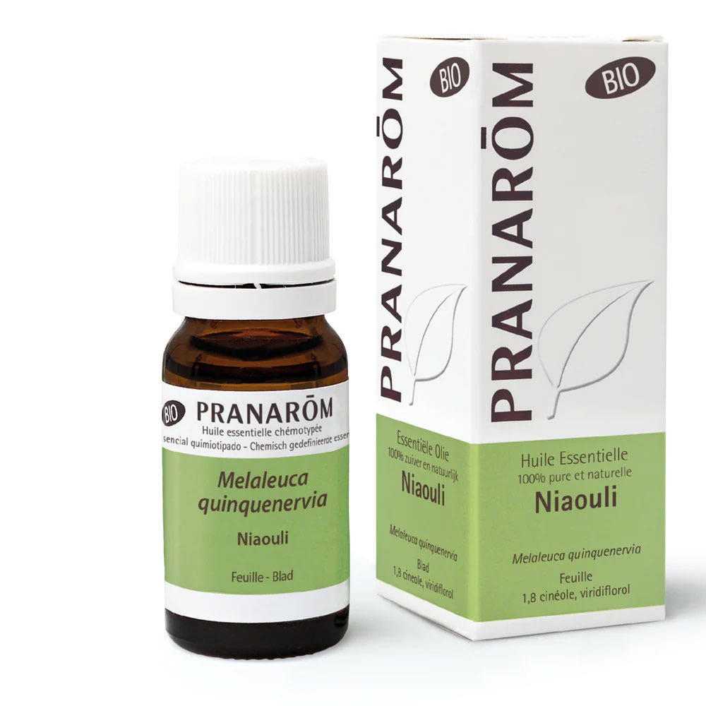 Pranarôm Les Huiles Essentielles Huile Essentielle Bio Niaouli 10 ml