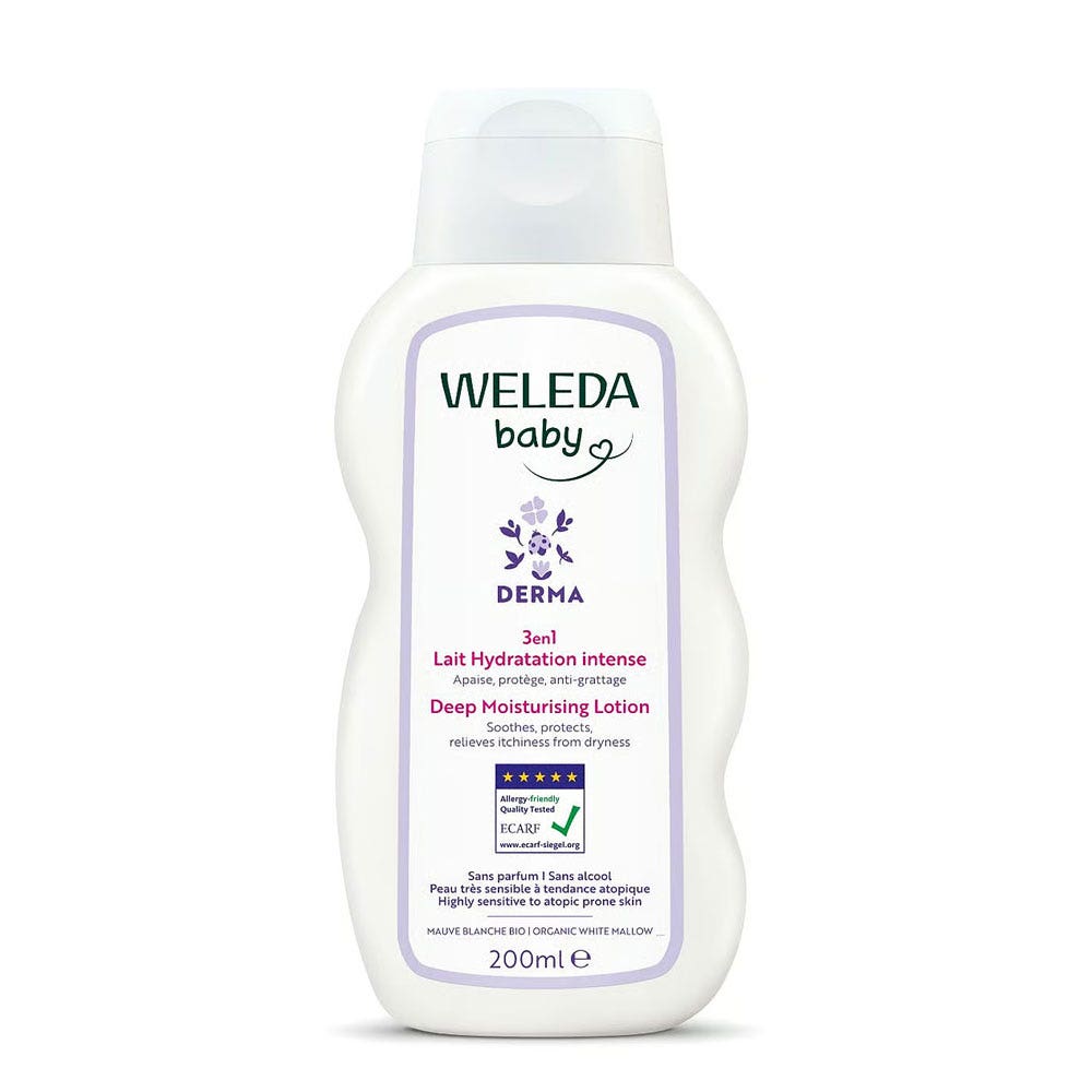 Weleda Derma Lait hydratation intense 3en1 200ml