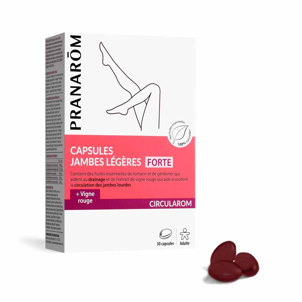 Capsules Forte Jambes Legeres 30 Capsule Circularom Pranarôm