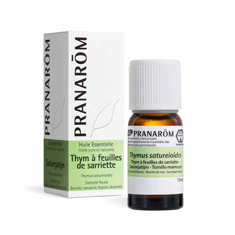 Pranarôm Les Huiles Essentielles Huile Essentielle De Thym A Feuilles De Sariette 10ml