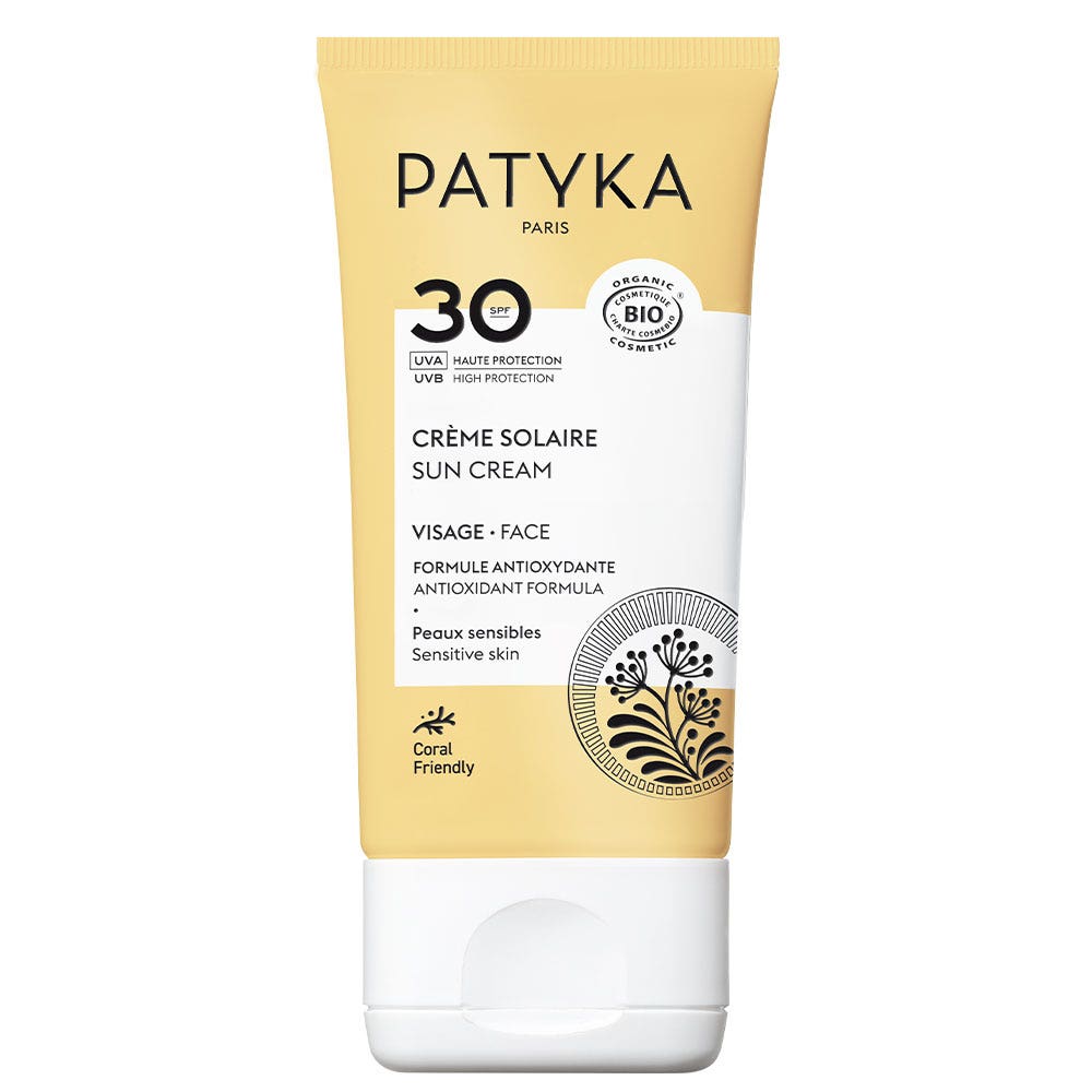 Patyka Solaire Crème Solaire Visage SPF30 40ml