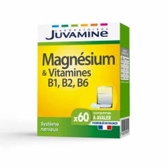 Juvamine Magnesium Vitamines B6 B2 B1 30 Comprimes Effervescents juvamine-magnesium-vitamines-b6-b2-b1-30-comprimes-effervescents