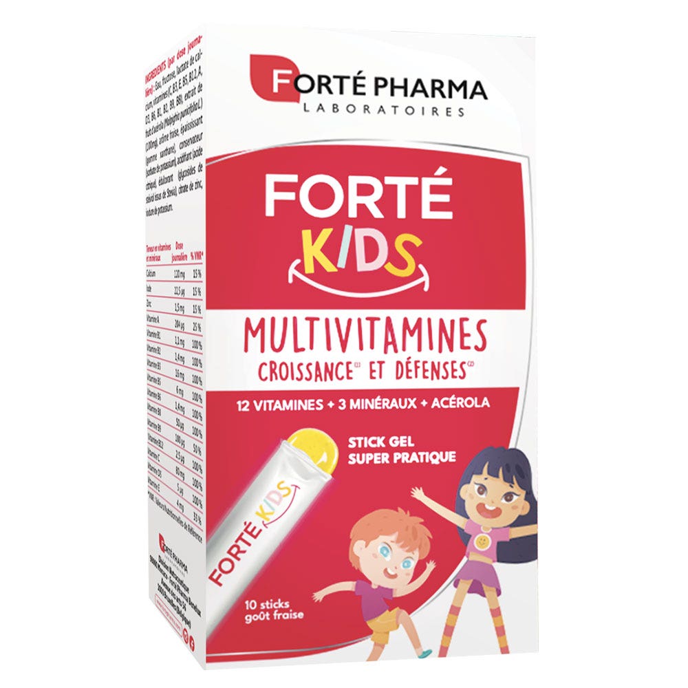 Forté Pharma Forté Kids Multivitamines 10 sticks