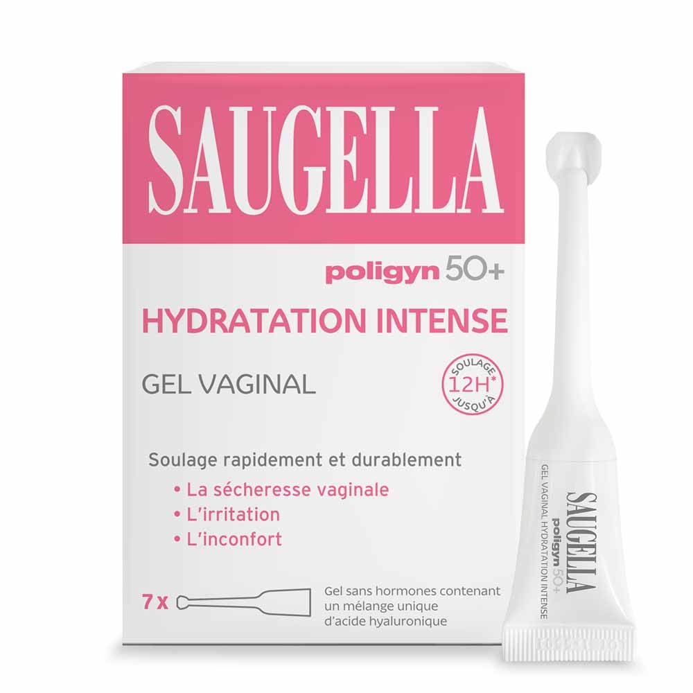 Saugella Poligyn 50+ Gel Vaginal Hydratation Intense 7x4