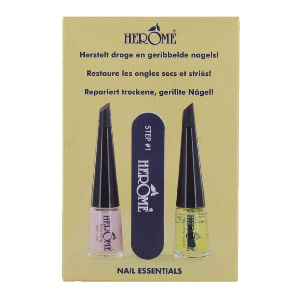 Herome Set pour Ongles Secs et Striés
