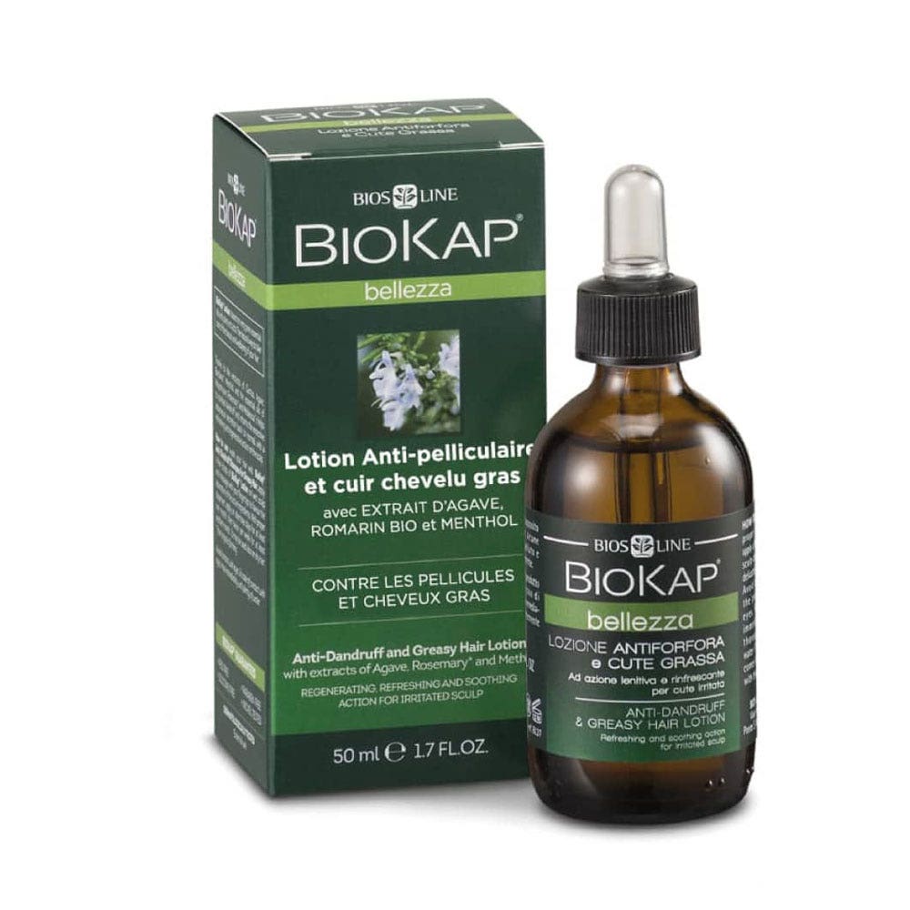 Biokap Belleza Lotion Antipelliculaire Cheveux Gras 50ml