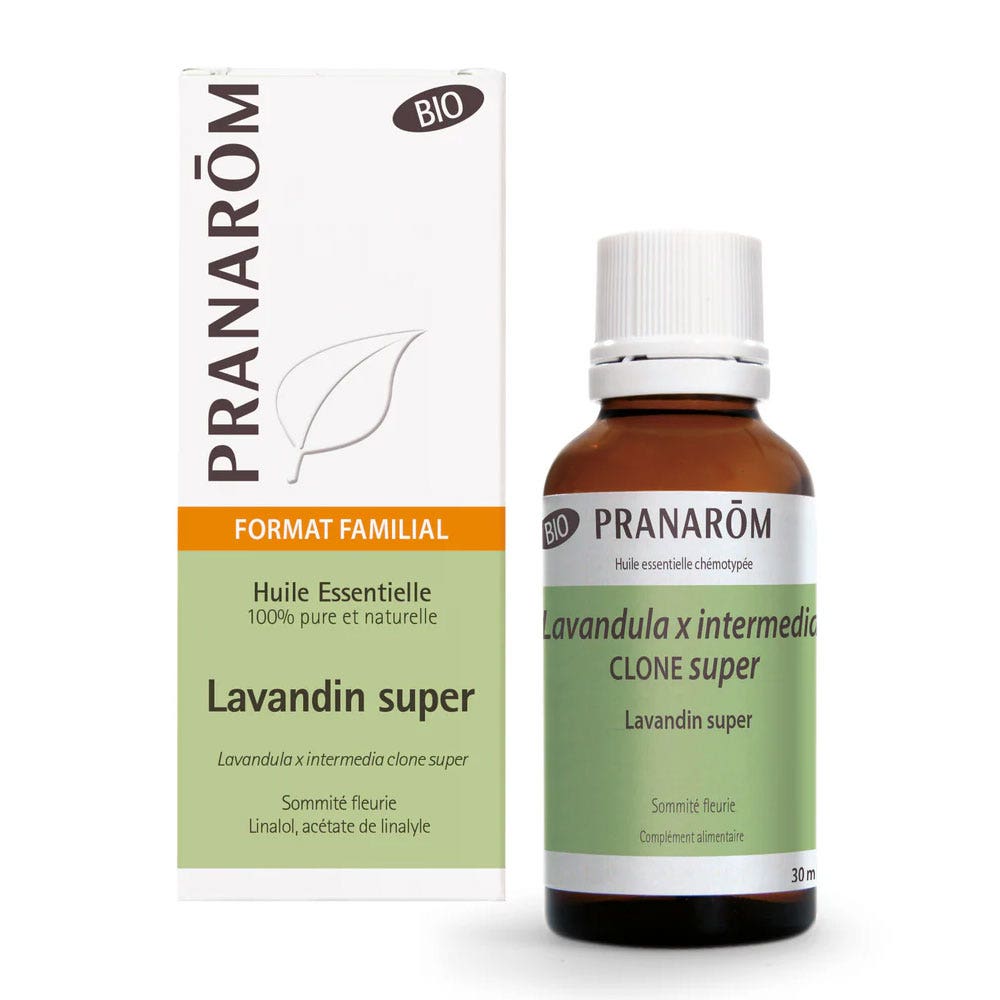 Pranarôm Les Huiles Essentielles Huile Essentielle De Lavandin Bio 30ml