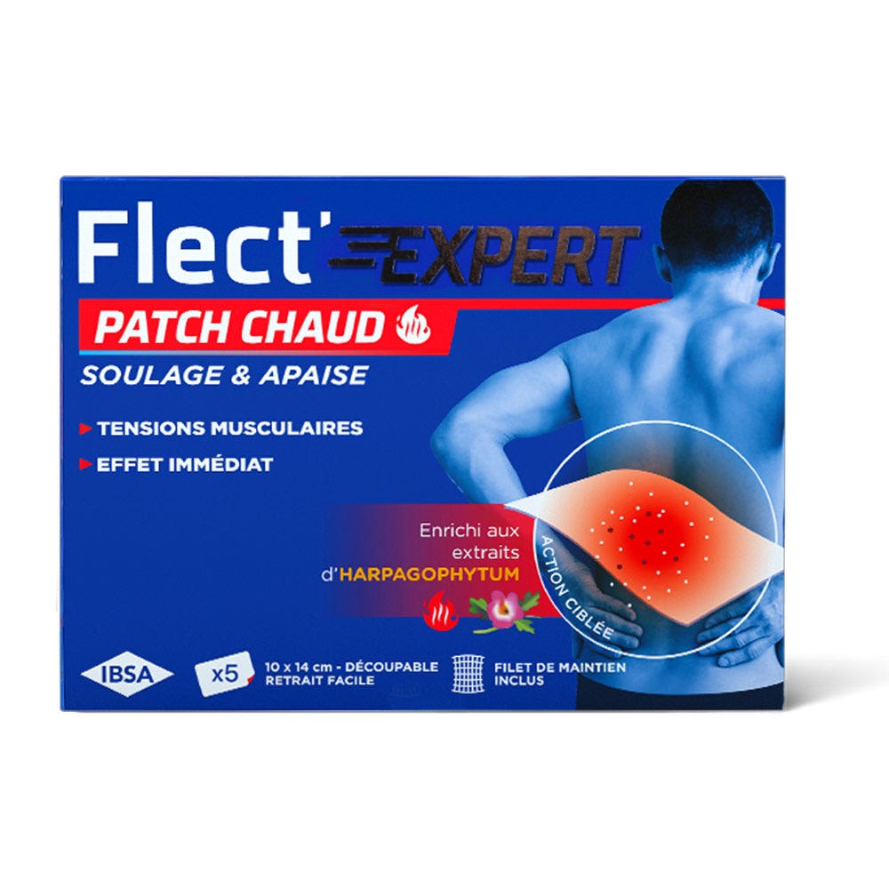 IBSA Flect'Expert Patch Harpagophytum x5