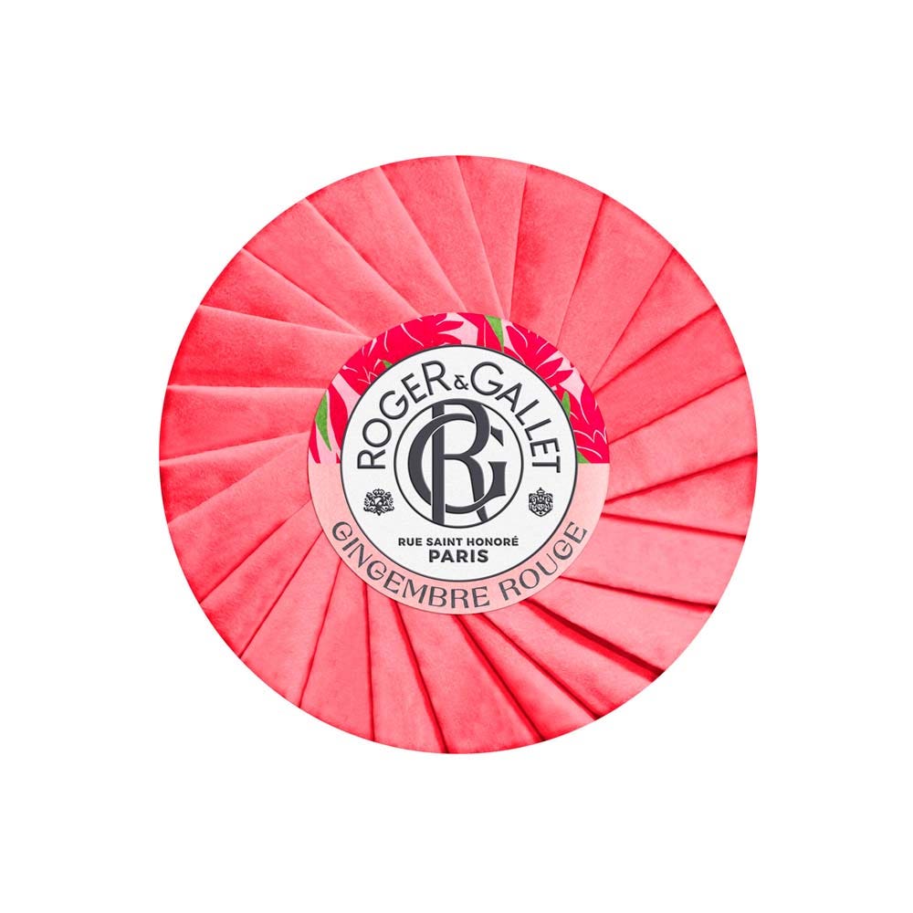 Roger & Gallet Gingembre Rouge Savon Bienfaisant Base Végétale 100g