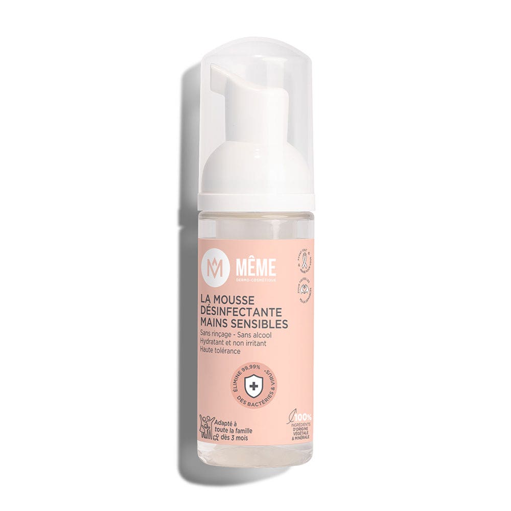 MÊME Mousse Désinfectante Mains Sensibles 50ml