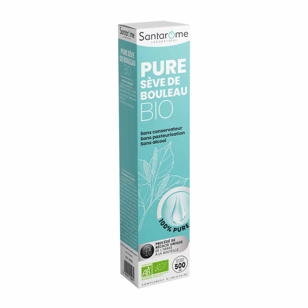 Santarome Pure Sève de Bouleau Bio Détoxifie & Reminéralise 500ml