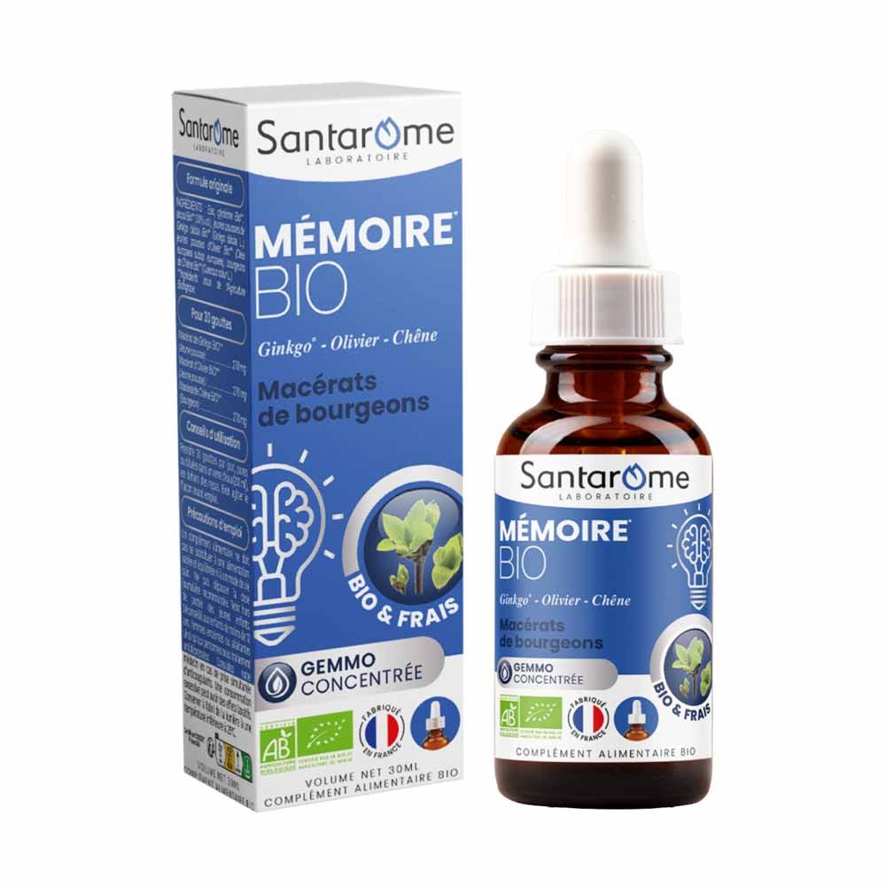 Santarome Gemmo Tri Complexe de Bourgeons Mémoire Gémmothérapie 30ml
