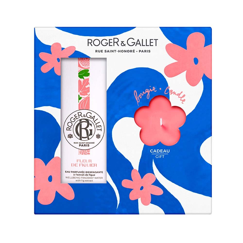 Roger & Gallet Fleur De Figuier Coffret Eau Parfumée Bienfaisante 200g