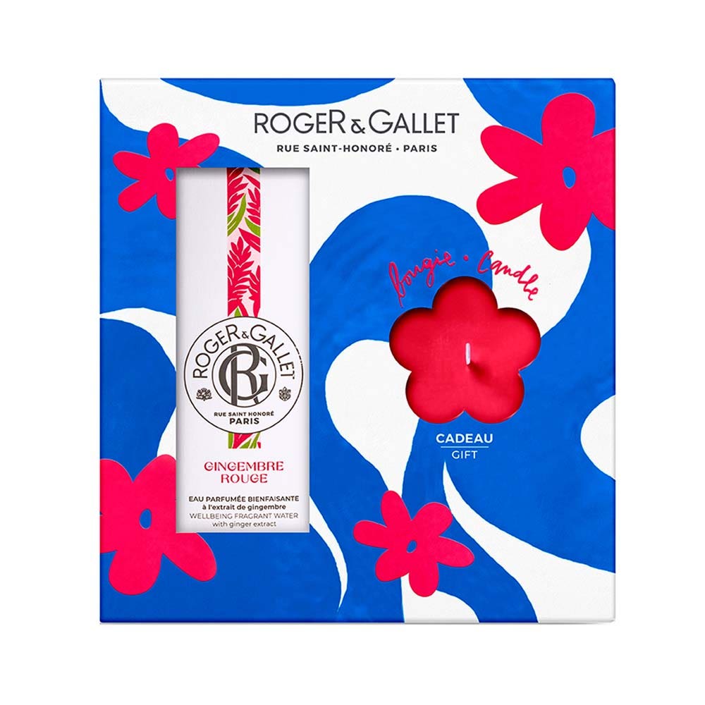 Roger & Gallet Gingembre Rouge Coffret Eau Parfumée Bienfaisante 200g