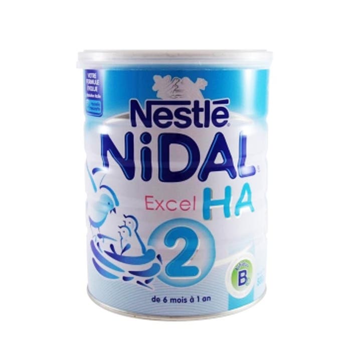 Nestlé Nidal Lait Poudre Excel Ha 2eme Age 800g