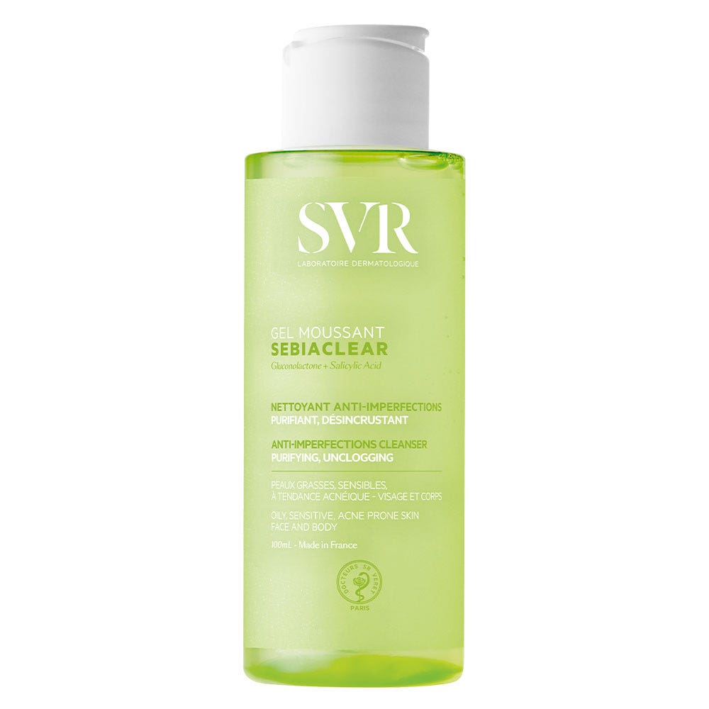 Svr Sebiaclear Gel Moussant Nettoyant Anti-Imperfection 100ml