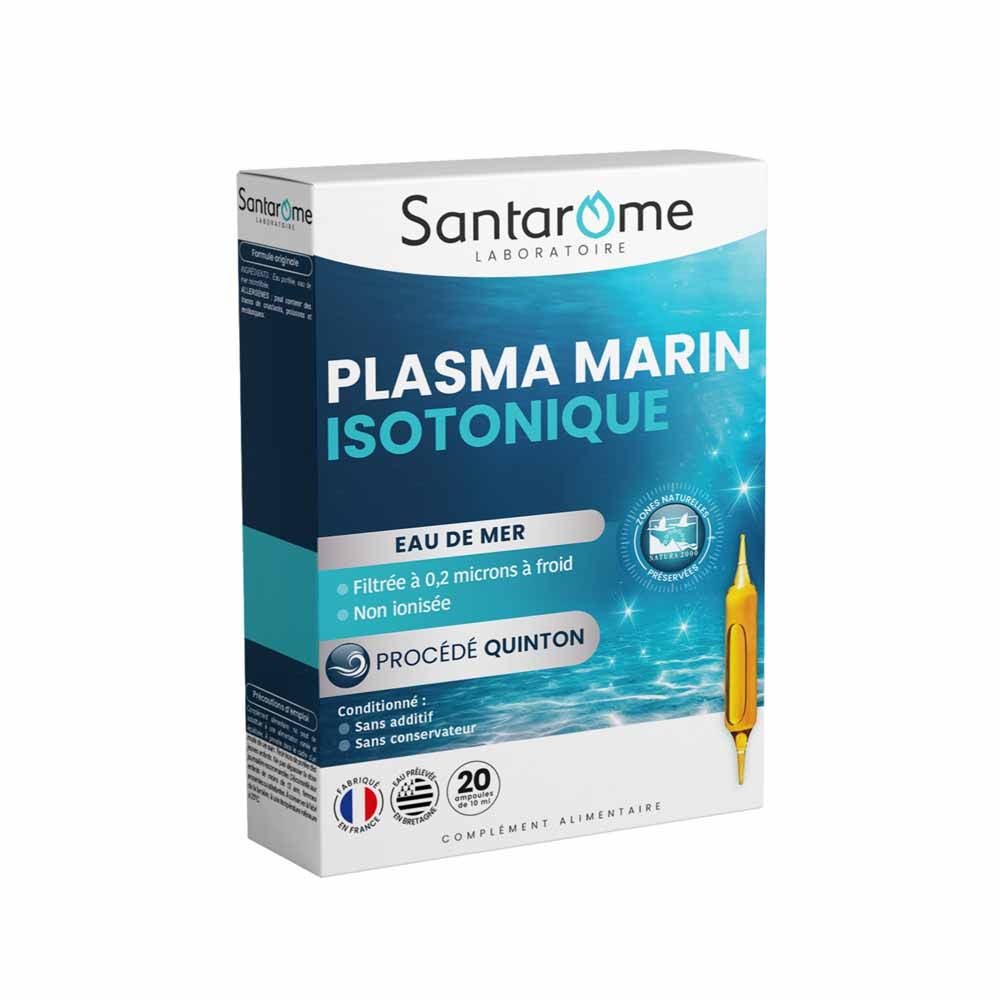 Santarome Plasma Marin Isotonique 20 Ampoules