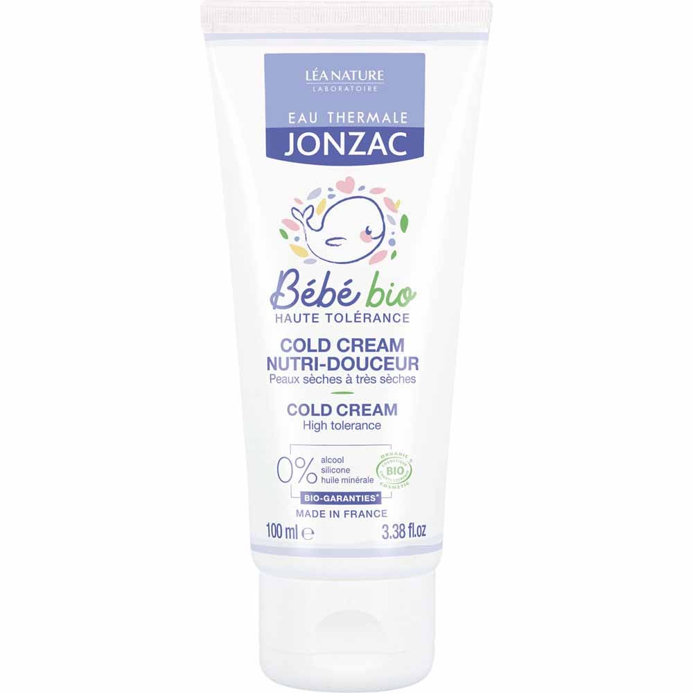 Eau thermale Jonzac Bébé Cold Cream Nutri Douceur Bebe Visage Et Corps Bio 100ml