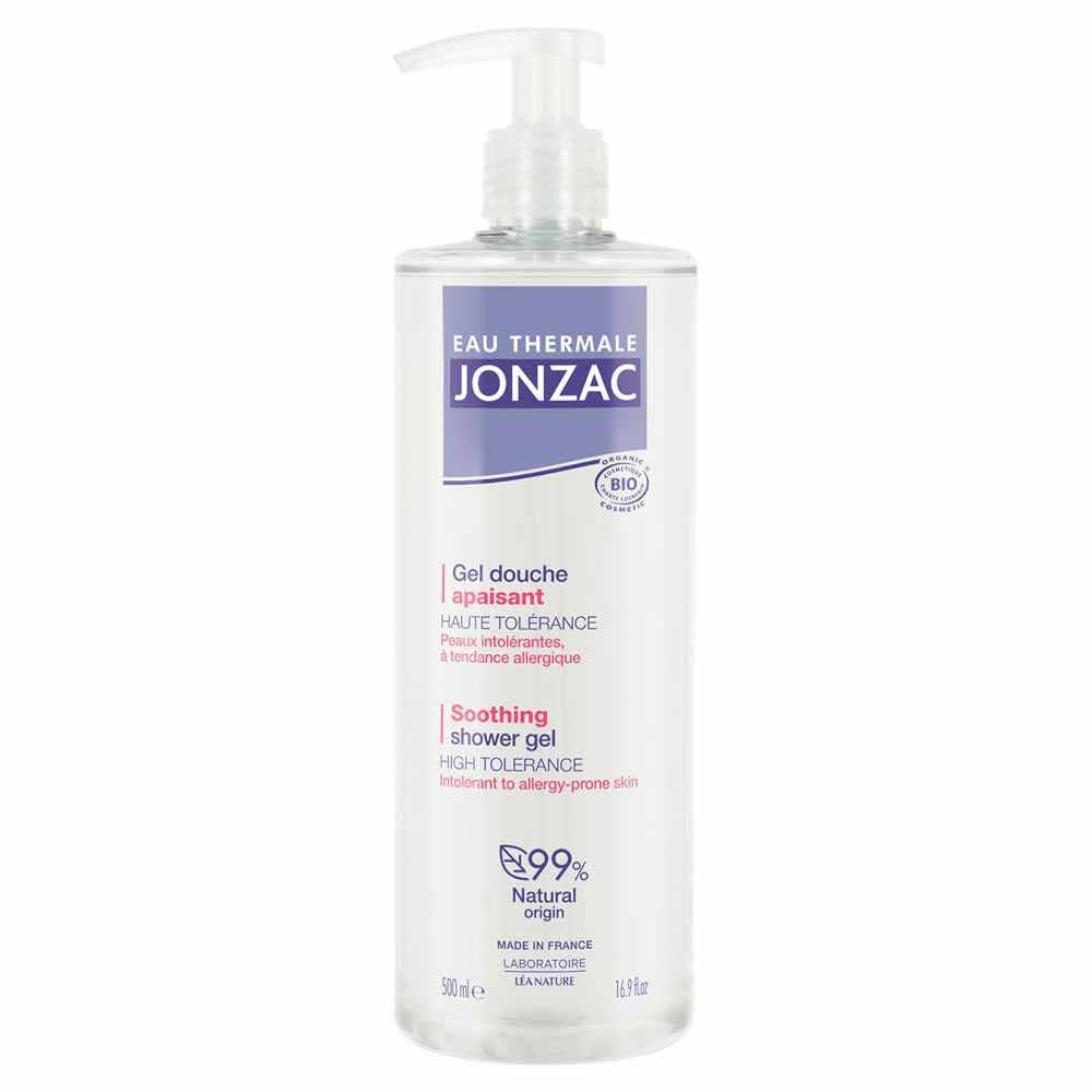 Eau thermale Jonzac Gel Douche Haute Tolérance Non Parfumé 500ml