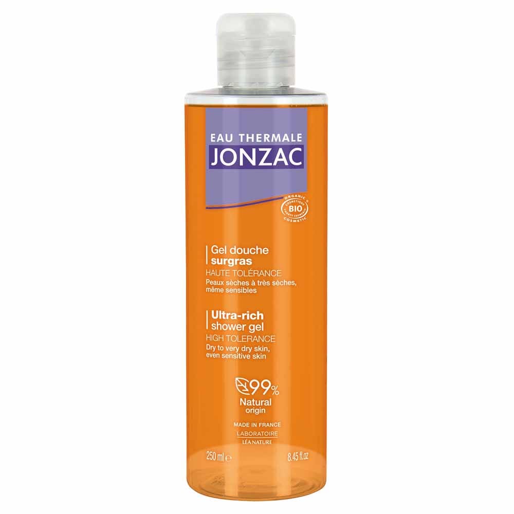 Eau thermale Jonzac Gel Douche Surgras Bio Nutritive 250ml