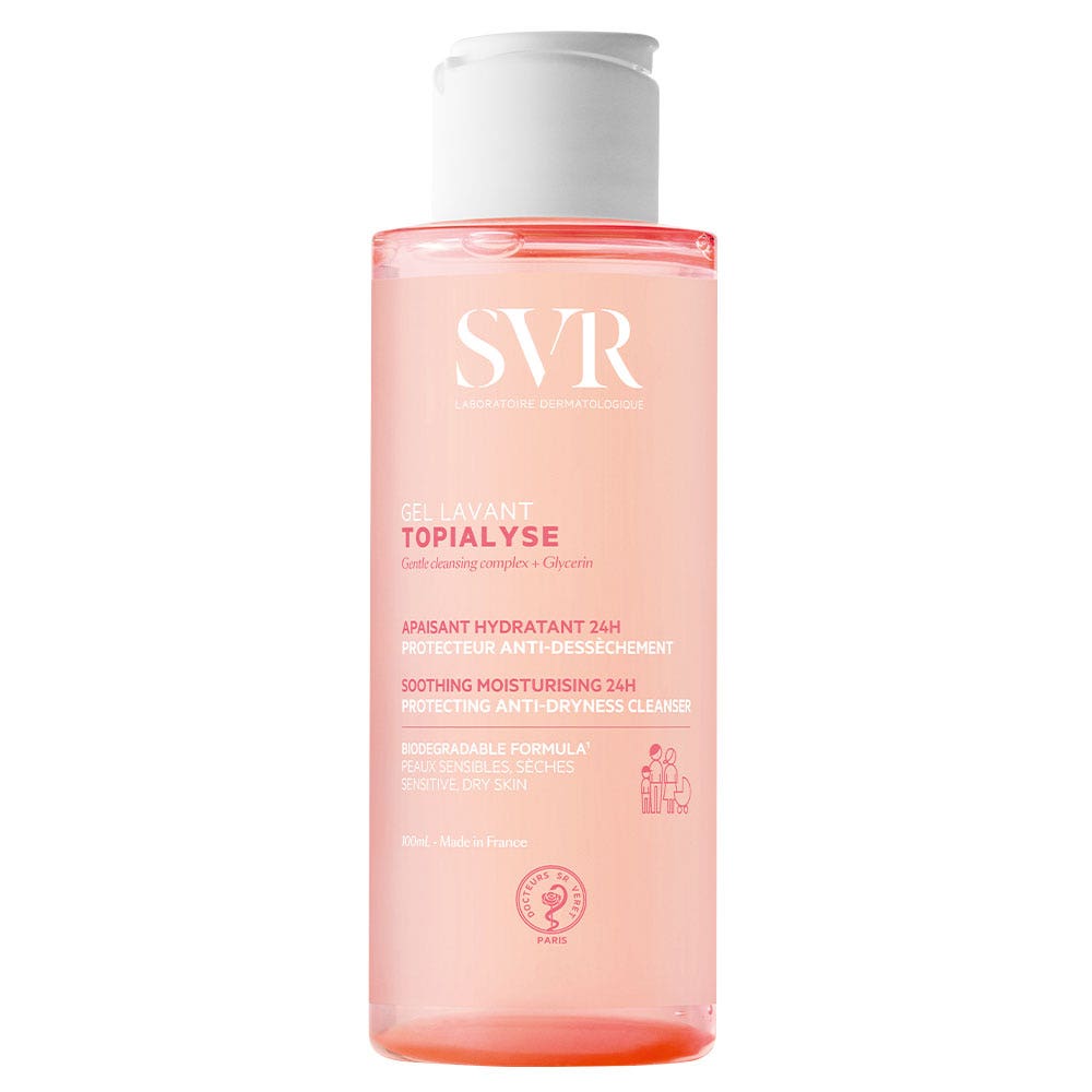 Svr Topialyse Gel Lavant Apaisant Hydratant 100ml