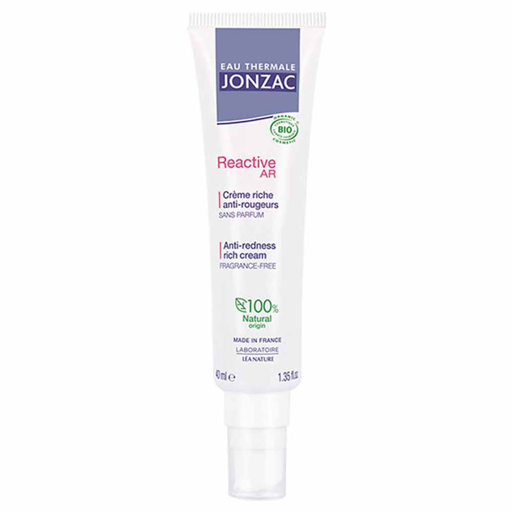 Eau thermale Jonzac Reactive AR Soin Riche Apaisant Anti-rougeurs 40ml