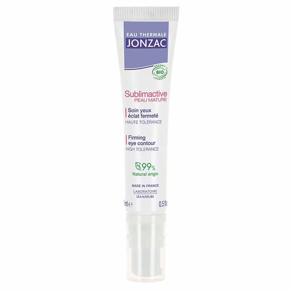 Eau thermale Jonzac Sublimatrice peau mature Soin yeux éclat fermeté 15ml