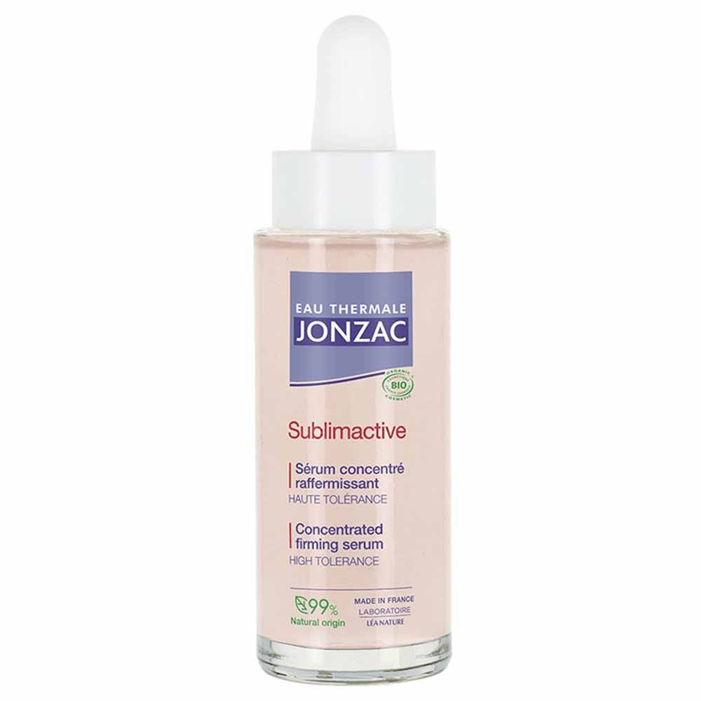 Eau thermale Jonzac Sublimactive Sérum concentré raffermissant bio Haute tolérance 30ml