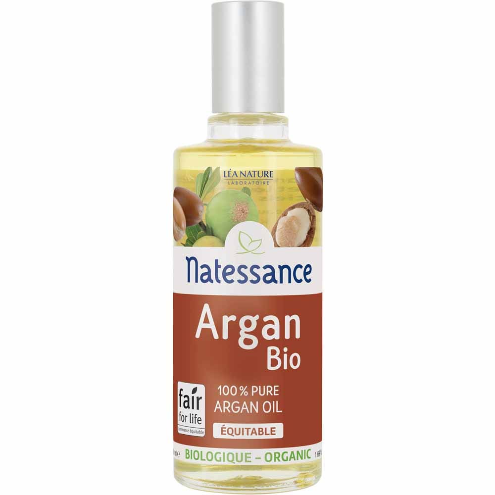 Natessance Argan Huile Pure Bio et Equitable 50ml