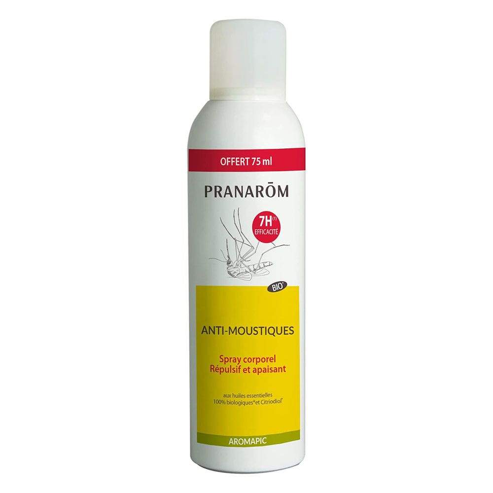 Pranarôm Aromapic Spray corporel anti-moustiques bio 200ml