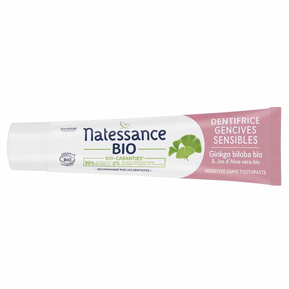 Natessance Dentifrice gencives sensibles bio 75ml