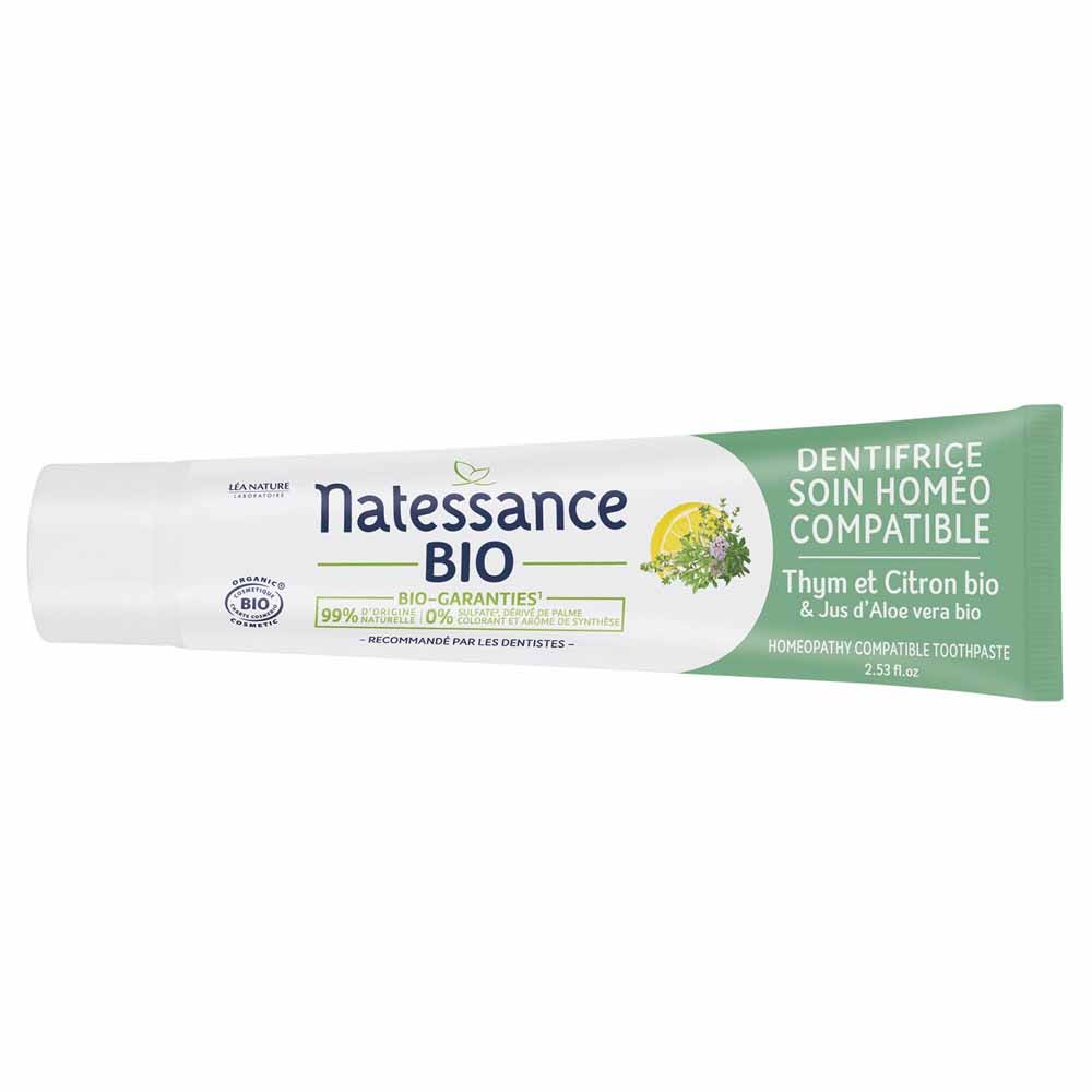 Natessance Dentifrice soin homeo compatible 75ml