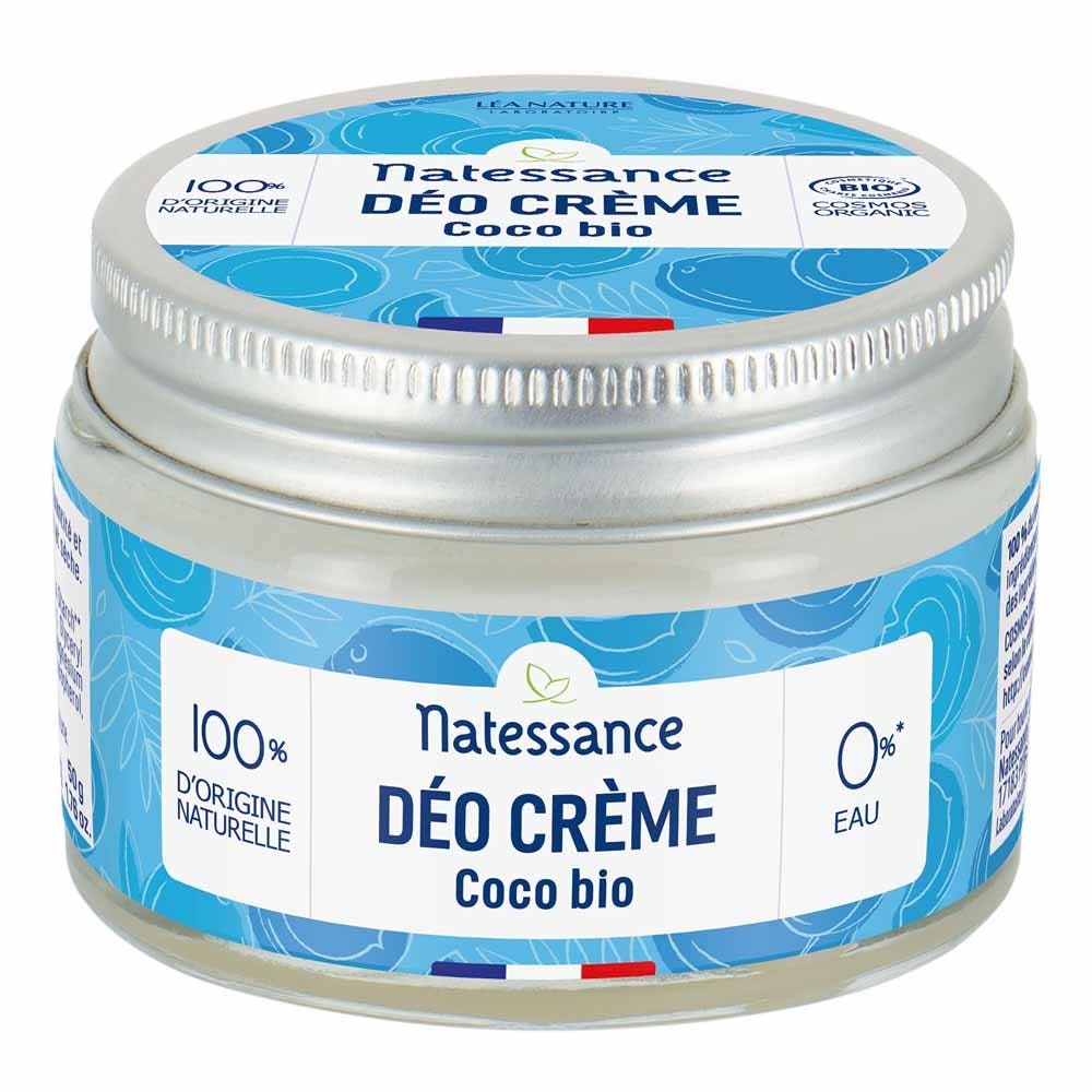 Natessance Déodorant crème coco bio 50ml