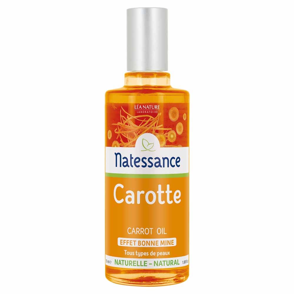 NATESSANCE HUILE DE CAROTTE TEINT HALE 50ML