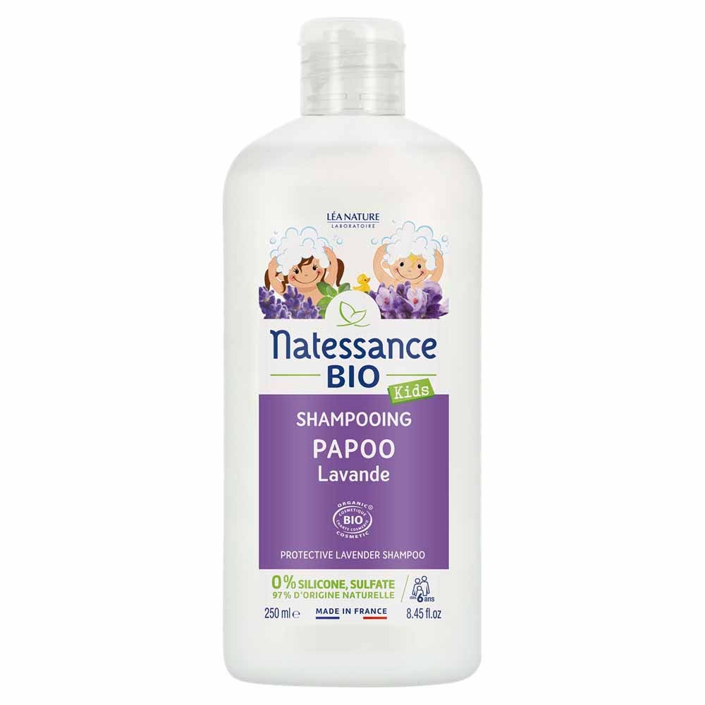 Natessance Kids Shampooing Protecteur Papoo Lavande Bio 250ml