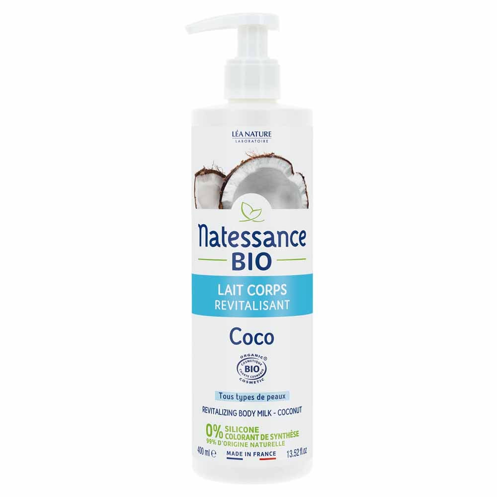 Natessance Coco Lait Corps Revitalisant Coco Bio 400ml