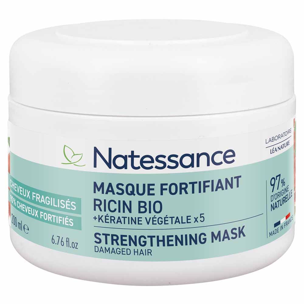Natessance Capillaires Masque Capillaire Sublimateur Regenerant Huile De Et Keratine Vegetale 200ml