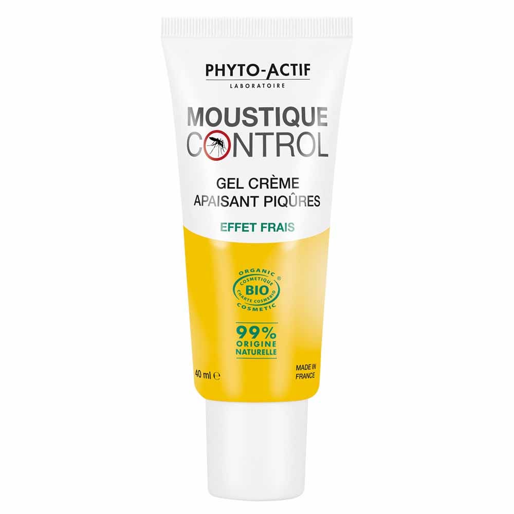 Phyto-Actif Moustique Control Gel-Crème Apaisant Piqûre Effet Frais 40ml