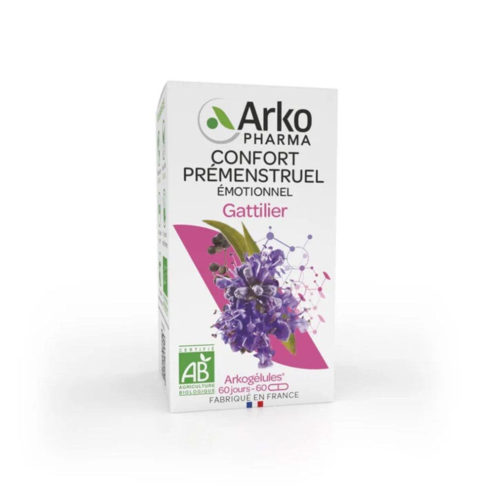 Arkopharma Arkogélules Gattilier 60 Gélules