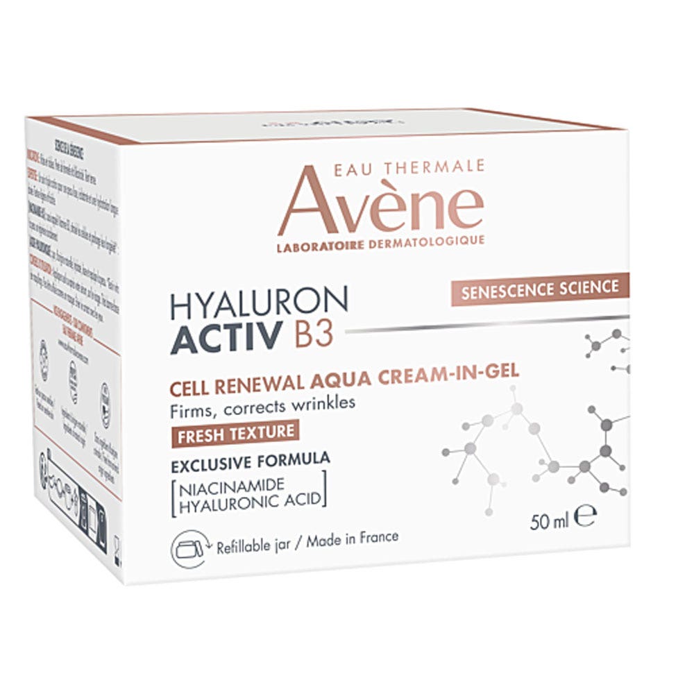 Avène Hyaluron Activ B3 Aqua Gel Crème Régénération Cellulaire 50ml