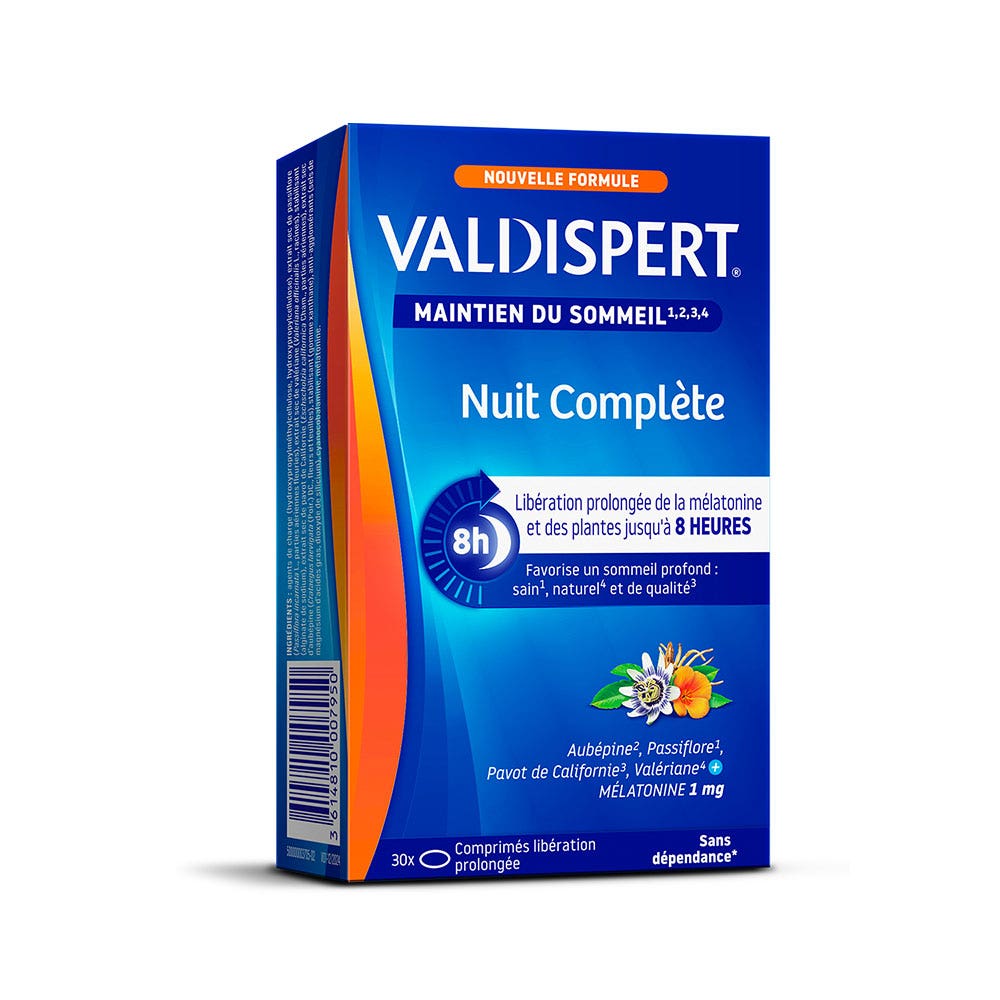 Valdispert Nuit Complète 30 Comprimés