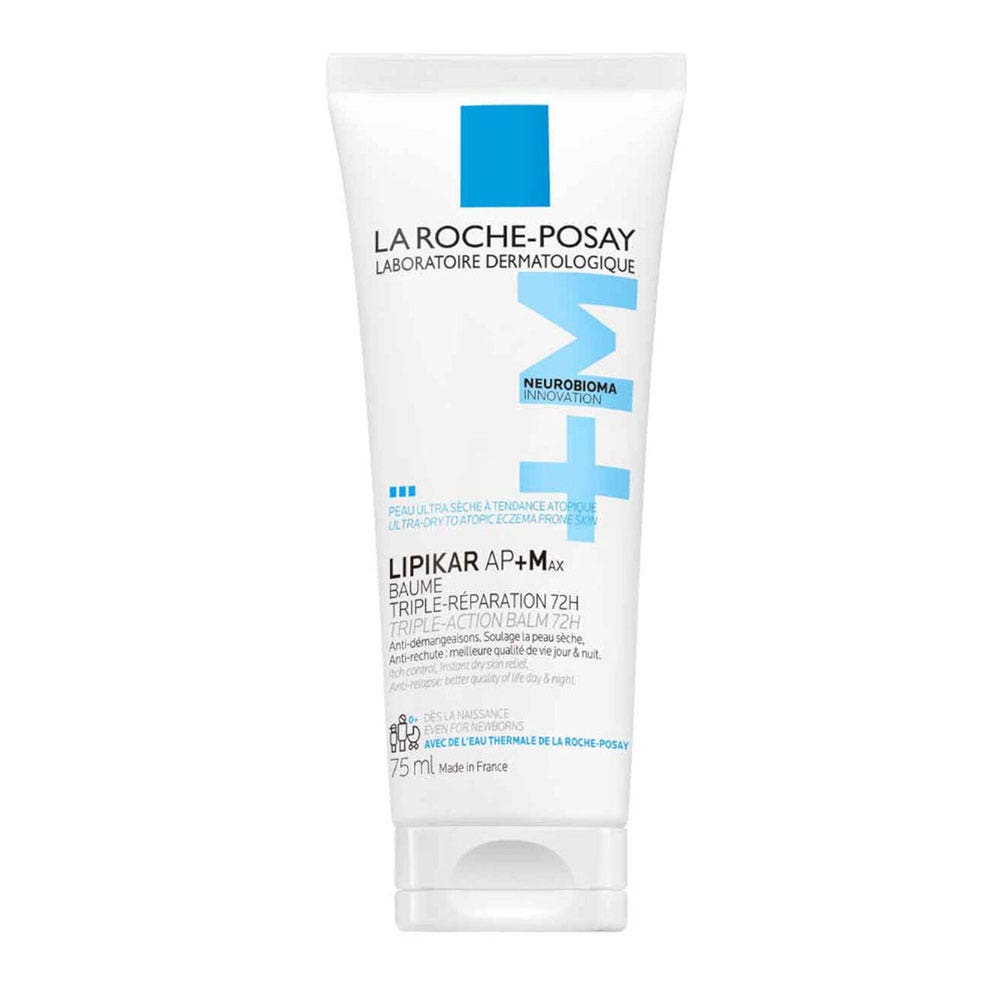 La Roche-Posay Lipikar AP+Max Baume Triple Réparation Peaux Ultra Sèche à Tendance Atopiques 75ml